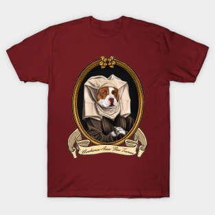 Renaissance Dog - Marchioness Aimée Fleur Taureau T-Shirt